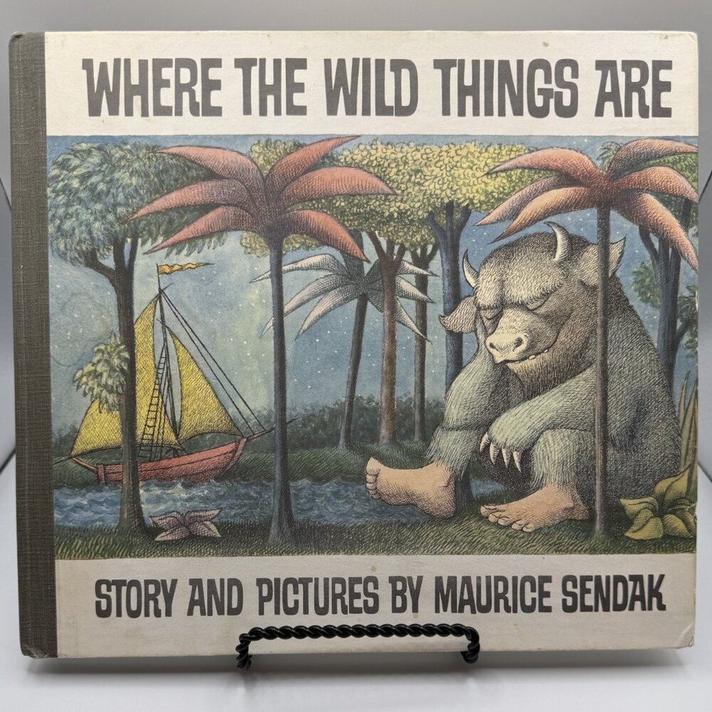 Vintage 1963 Where the Wild Things Are Storybook 25th Anniversary Edition